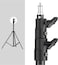 COOPIC L280 9ft/110 inch Heavy Duty Aluminum Alloy Photo Studio Light Stand with 1/4" Screw for Strobe Lights, Studio Kits, Flash, LED Video Light, Softbox, Reflectors, Umbrella (2 PCS)