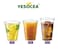 Yesocea [50 Pack] Juice Cup 12 Oz Clear Strong Disposable Cups - Ideal For Iced Coffee