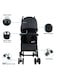 Moon Neo Plus Travel Baby Stroller &ndash; Black   Lightweight, Compact &amp; Travel-Friendly