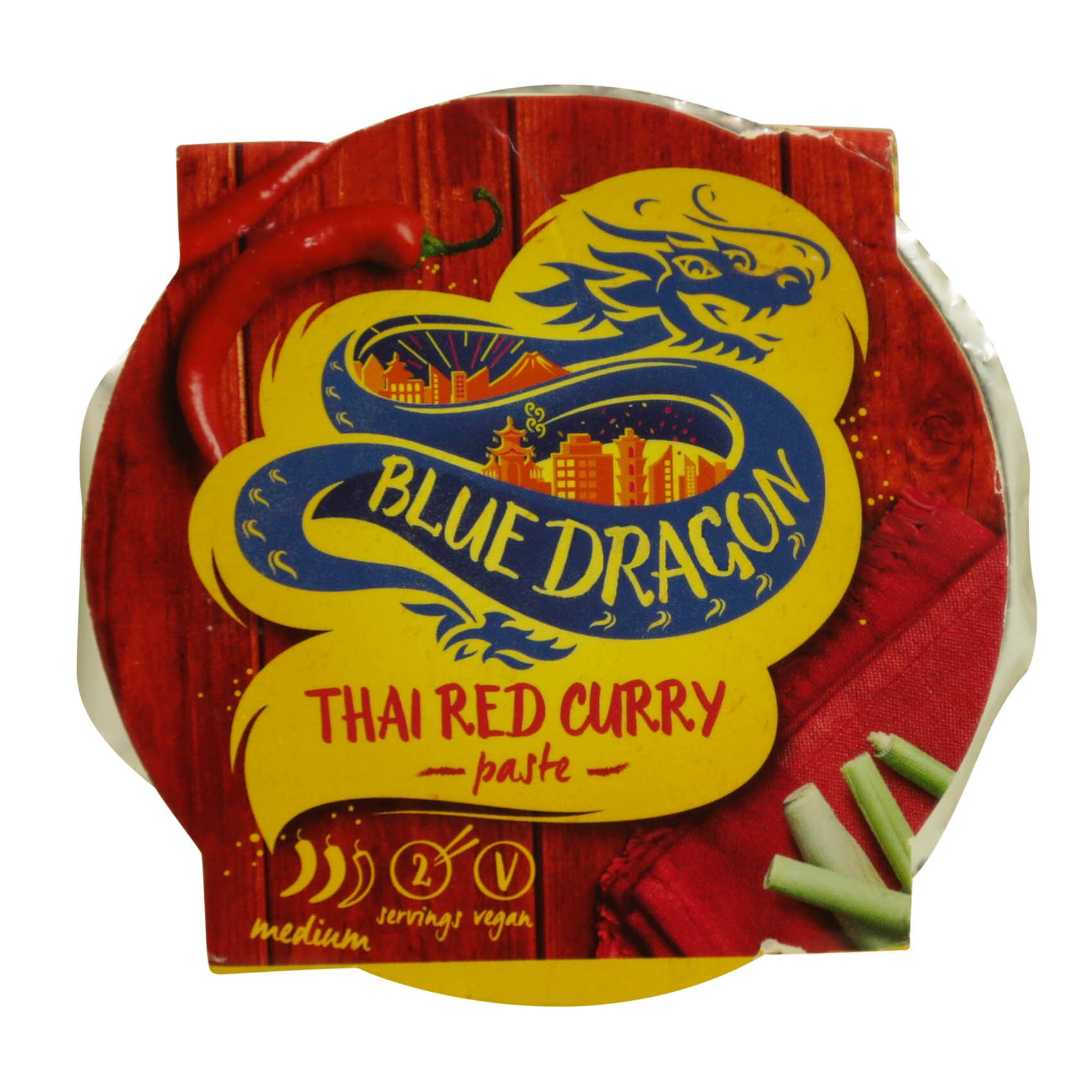 Buy Blue Dragon Thai Red Medium Curry Paste 50g Online | Carrefour UAE