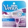 Gillette Venus Breeze women's razor blade refills, 4 count