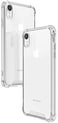 Generic iPhone XR Case, Crystal Cover Case Shock Absorption, With Transparent Plastic Back Plate, Clear