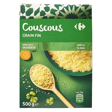 Carrefour Couscous Thin Semoulina 500g