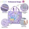 Nohoo Kids 16 Inch School Bag with Handbag Combo Mermaid - Purple