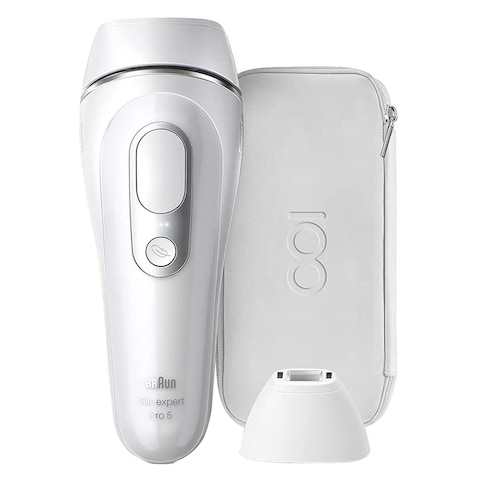 Braun Silk-Expert Pro 5 Design Edition IPL Hair Removal System MBSEP5 White