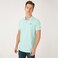 Anemoss Green Sailboat Men's Polo Collar T-shirt, Short Sleeve Golf Tennis Tshirt, 100% Cotton, M Size, Green