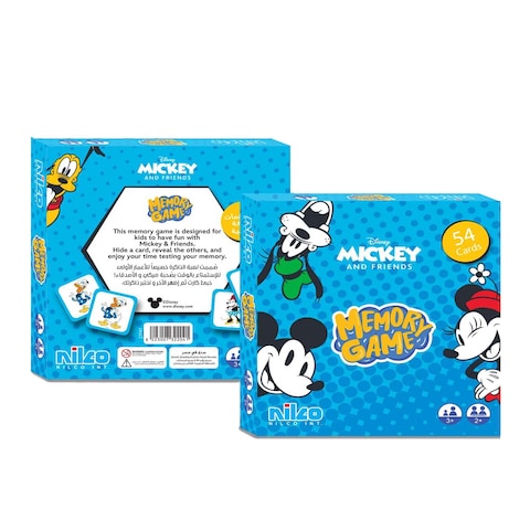 Nilco Disney Mickey and Friends Memory Game