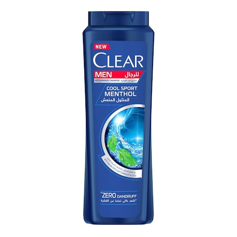 Clear Zero Dandruff Cool Sport Menthol Shampoo 600ml
