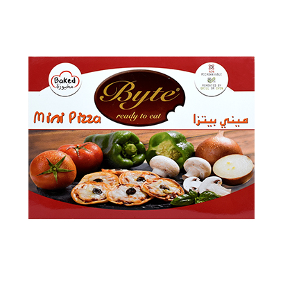 Byte Mini Pizza Stone Baked 10 Pieces 250GR