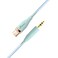 mpBLBERRI BLB-AX501 USB-C to 3.5MM Jack Stereo Aux Cable 1 Meter, Light Blue