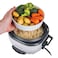 Russell Hobbs Rice Cooker And Steamer 27040GCC 500W White