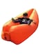 Generic Lazy Sofa Fast Inflatable Air Sleeping Bag Orange