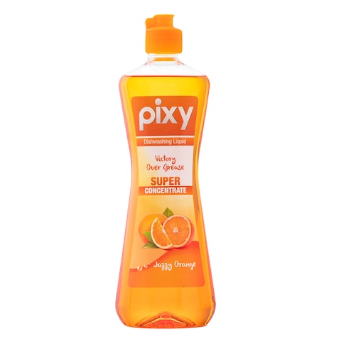 Pixy Jazzy Orange Dishwashing Liquid 750ml