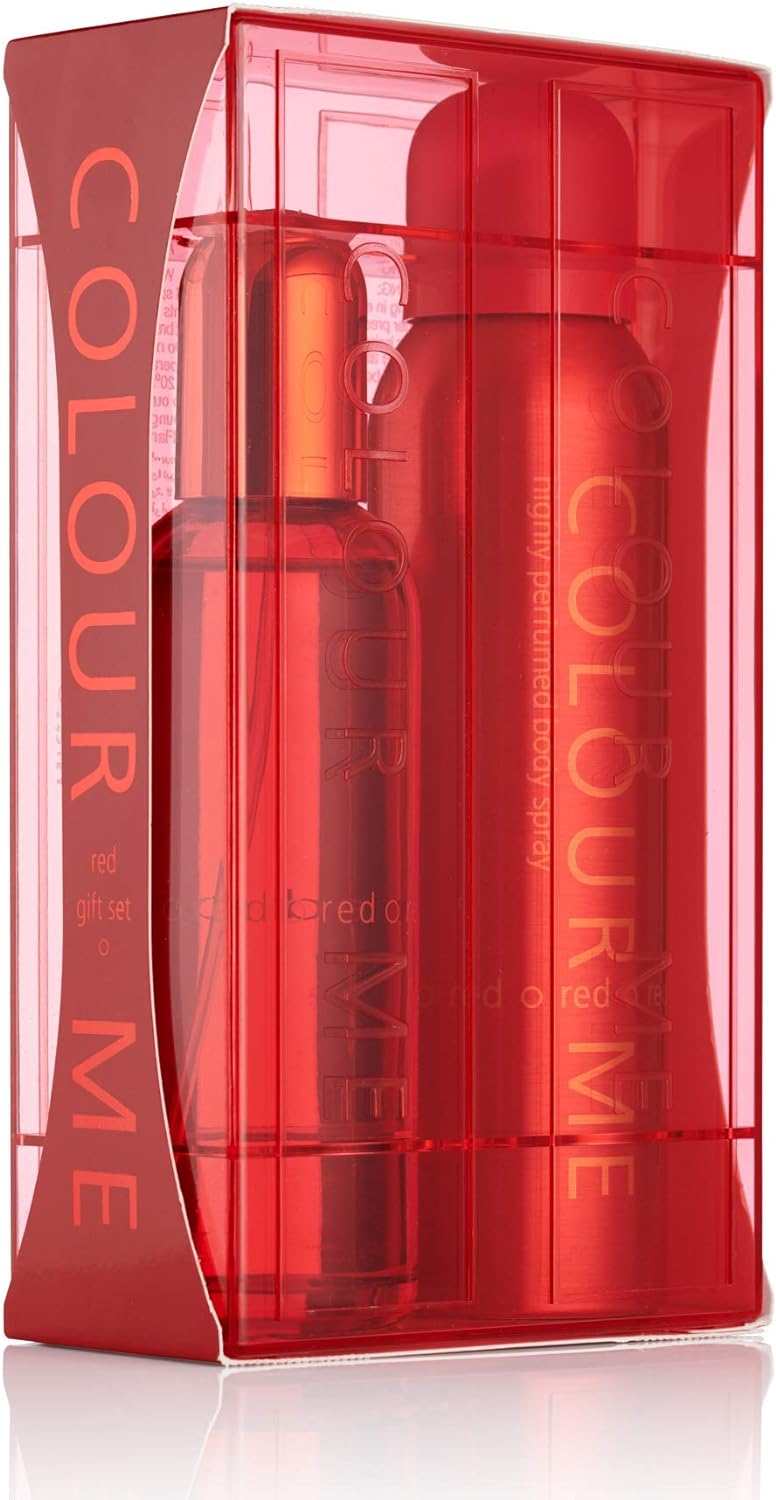 Buy Colour Me Red Fragrance For Women, Gift Set, 2 PCs Gift Set 3.4 ...