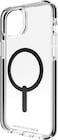 Gear4 Santa Cruz Snap designed for iPhone 14 PLUS case cover compatible with MagSafe with D3O Impact Protection upto 13 Feet / 4 Meter - Black