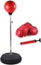 Sky Land Em 1846 Adjustable Professional Boxing Trainer Punching Stand, Red, M