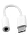 Type C To 3.5mm Female Audio Jack Headphone Cable Adapter White