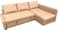 Karnak Convertible Sofa Cum Bed L-Shape Corner Sofa Plus Diwan Bed With Storage Box &amp; Cushion For Living Room, Home, Office, Apartment, Studio Room Size 215x150x75 Centimeters Ksb221