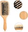 Generic Natural Wooden Anti Static Comb/Healthy Cushion Airbag Hair Care Massage Tool/Brush 1 Pc (Black)