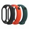 Xiaomi Strap Smartband 5 Pack of 3 Black Orange Teal