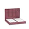 In House Berlin Velvet Bed Frame - King - 200x200 cm - Dark Pink