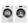 Miele W1 Front Loading Washing Machine 8kg WWD660 WCS With T1 Heat Pump Dryer 8kg TWD260 WP Lotus White