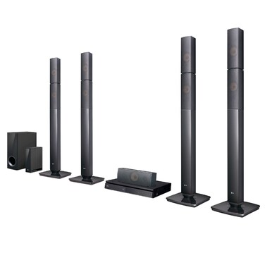 LG Home Theater System LHB655N 5.1 Channel With Tall Boy Speaker