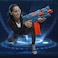 Nerf Elite 2.0 Turbine Cs-18 Motorised Blaster, 36 Darts, 18-Dart Clip, Built-In Customising Capabilities