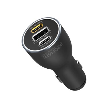 شاحن سيارة RapidCharge™ بقدرة 120 واط مع توصيل مزدوج للطاقة ومنافذ شحن سريع