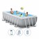 Intex Prism Frame Rectangular Pool Set, Ages 6+