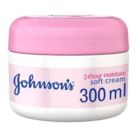 Johnson&#39;s 24 Hour Moisture Soft Cream 300ml