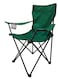 الصقر - كرسي تخييم / كرسي رحلات / كرسي خارجي داعم يدوي مع حامل اكواب مع حقيبة للحمل (اخضر)