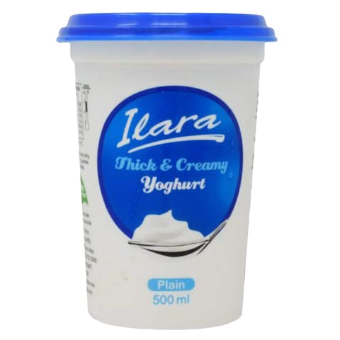 Ilara Thick And Creamy Plain Yoghurt 500Ml
