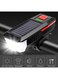 Generic Solar Powered Rechargeable Bike Light 11X3.5X4cm