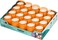 Bolsius Relight Refills / Votive Candles, 64/52mm, Tray of 20 Candles - Orange