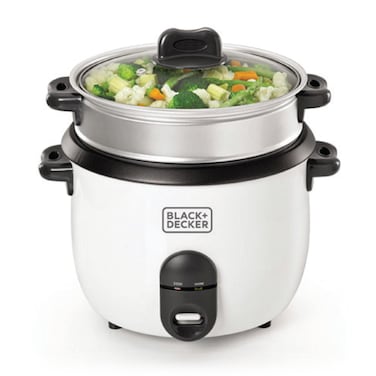 Black &amp;amp; Decker Rice Cooker RC1860-B5 White