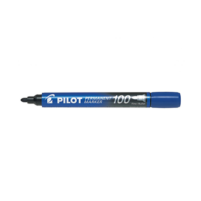 Pilot Round Marker Blue