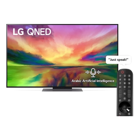 LG QNED81 Series 55-Inch UHD Smart QNED TV 55QNED816RA Black