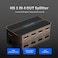 KKmoon -  HD Switcher HD 1 in 4 Splitter with 4K Full HD 1080P 3D Effect for Laptop/STB/XBOX/Projector
