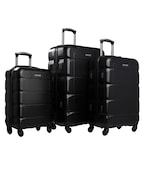 Buy Para John Travel Luggage Suitcase Set Of 3 - Trolley Bag - 360 Durable 4 Spinner Wheels - Hard Shell Luggage Spinner (36L, 65L, 95L) in UAE