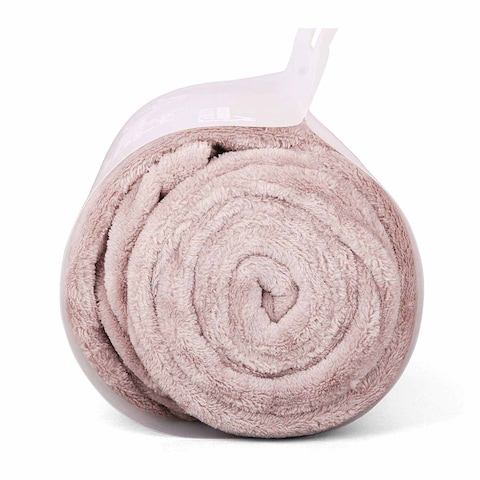 Mintra Microfiber Blanket - 152 x 203 cm - Mocha