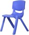 Rbwtoys Plastic Kids Chair, Durable And Lightweight, 44cm Height Seat, Indoor Or Outdoor Use For Boys Girls RW-17109, Blue