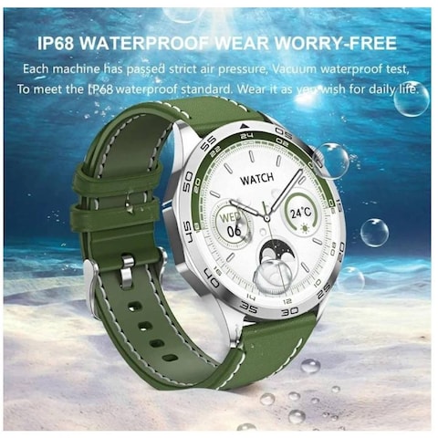 2023 Smart Watch Answer Make Calls, Fitness Watches With Sports Blood Oxygen Heart Rate Sleep Monitor IP68 Waterproof Smart Watch For Android iOS Phones Silver