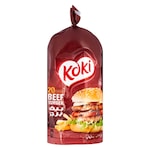 كوكى بيف برجر - 20 قطعة - 1000 جرام