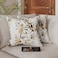 Gardenia Natural Jute & Cotton Fabric Cushion Cover