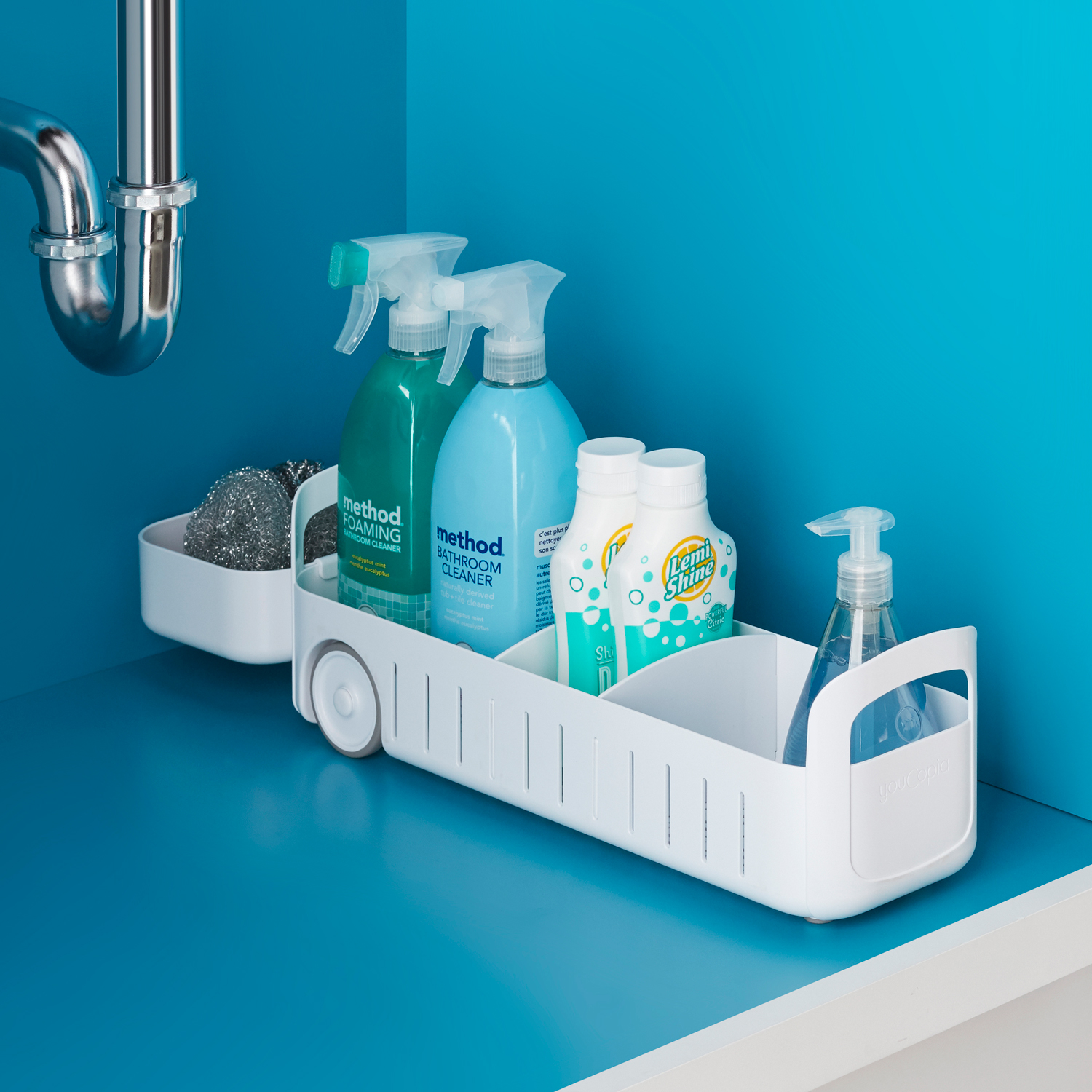 YouCopia - RollOut Under Sink Caddy, 5&rdquo; x 16&quot; - YCA-50339