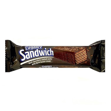 Sandwich Wafer Dark Chocolate 50GR
