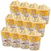 Lavish 12 Pack Plastic Popcorn Containers Reusable Popcorn Bucket Tub For Movie Night