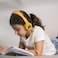 Buddyphones Explore Plus Foldable Headphones with Mic - Sun Yellow