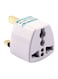 Generic - Universal AC Power Plug Adapter White/Gold/Black